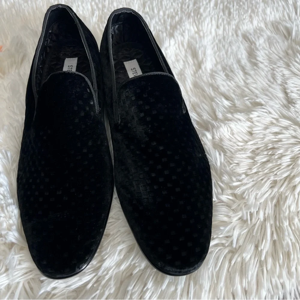 Steve Madden‎ lifted smoking loafers size 8